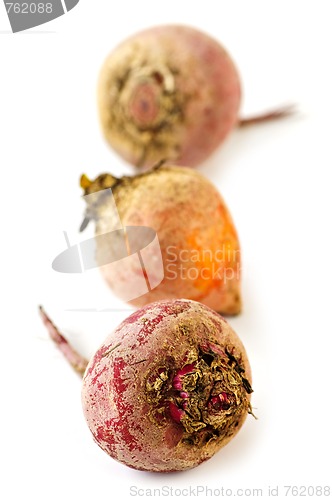 Image of Red and golden beets