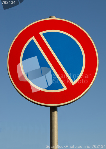 Image of No parking sign