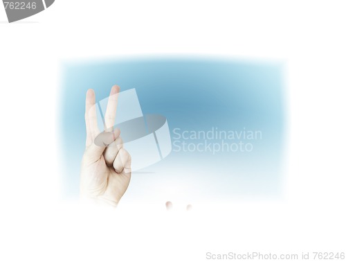Image of Hand sign.