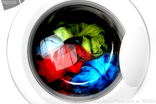 Image of Clothes in laundry