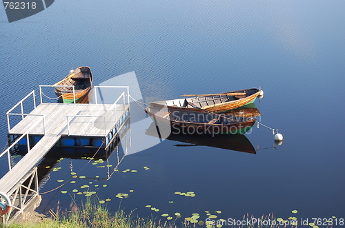 Image of Row boats