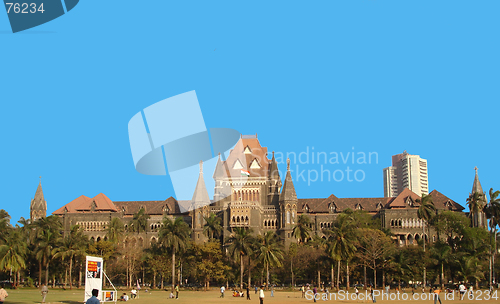 Image of building and ground in mumbai