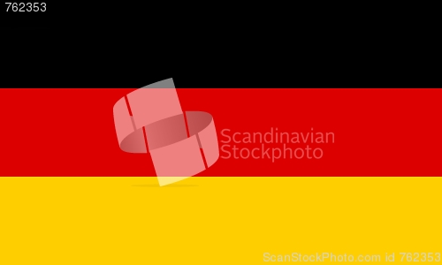 Image of The national flag of Germany