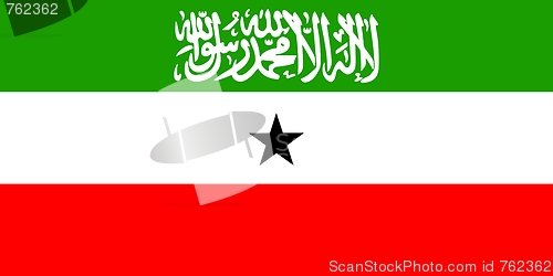 Image of The national flag of Somaliland