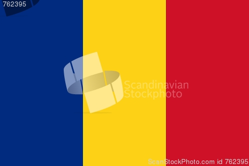 Image of The national flag of Romania