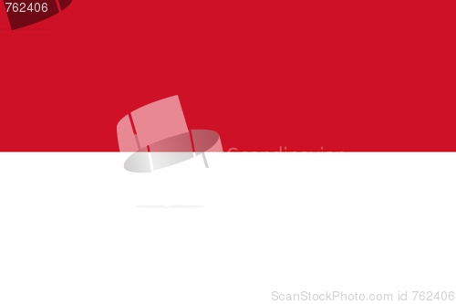 Image of The national flag of Indonesia