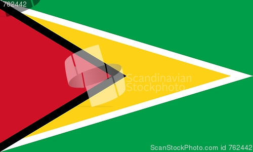 Image of The national flag of Guyana