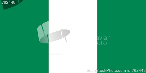 Image of The national flag of Nigeria