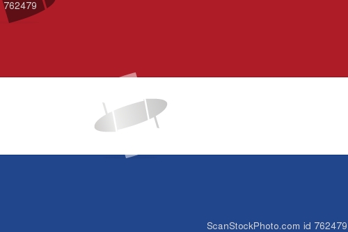 Image of The national flag of Netherlands