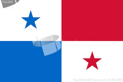 Image of The national flag of Panama