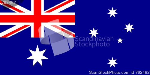 Image of The national flag of Australia