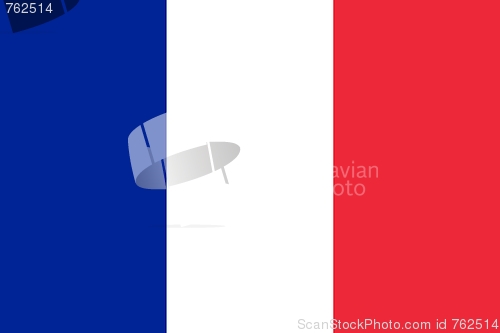 Image of The national flag of France