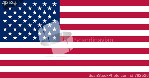 Image of The national flag of United States
