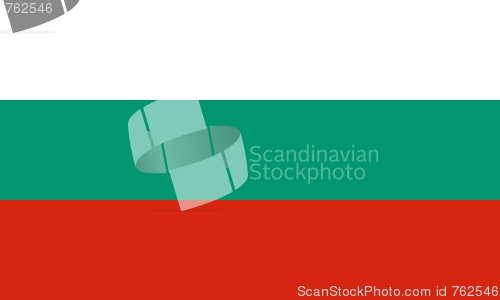 Image of The national flag of Bulgaria