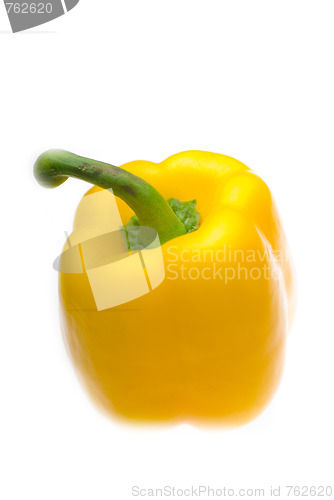 Image of fresh yellow bell pepper