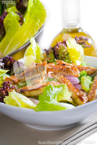 Image of sesame chicken salad