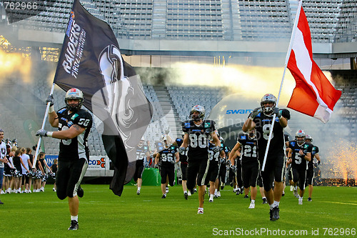 Image of Tirol Raiders vs. VIenna Vikings.