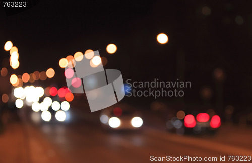 Image of Night traffic