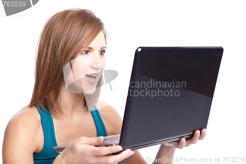 Image of Laptop woman 