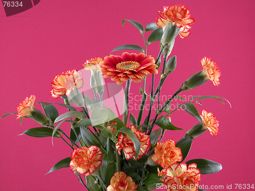 Image of carnation and gerbera