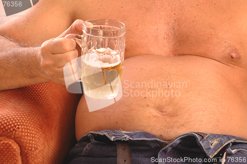 Image of beer drinker 377