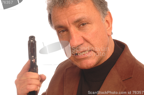 Image of man with handgun 252