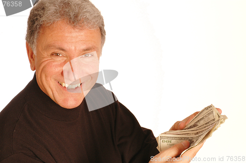 Image of man with money 163