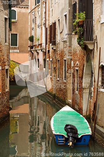 Image of Residential canal in Venice