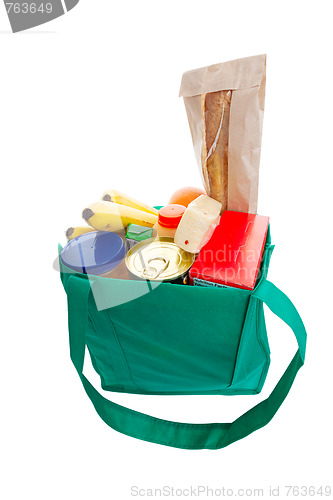 Image of Green grocery bag