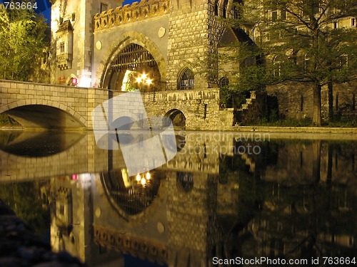 Image of Budapest night view