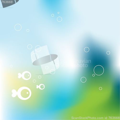 Image of Background with fishes
