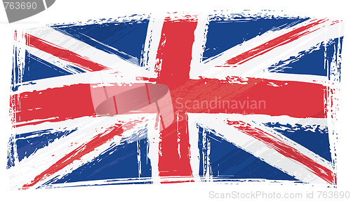 Image of Grunge United Kingdom flag