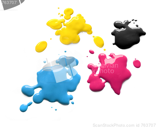 Image of Printing inks cmyk