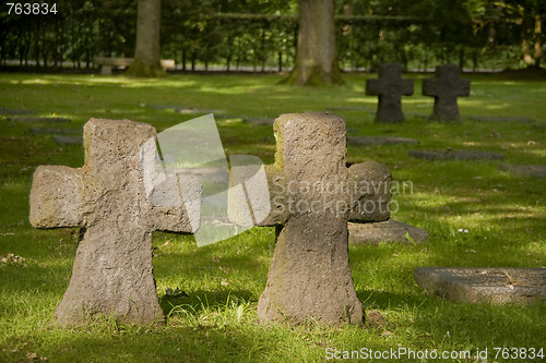 Image of German cemetery in Flanders