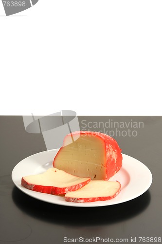 Image of beautiful and tasty cheese