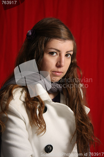 Image of casual young woman