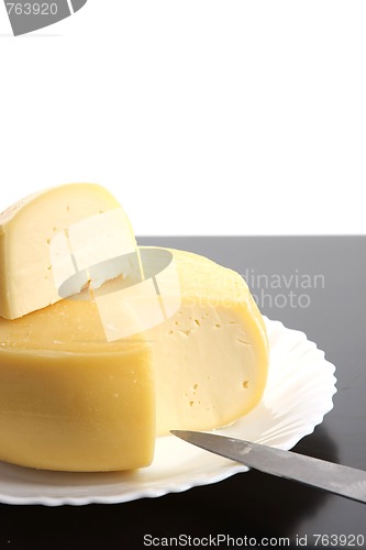 Image of beautiful and tasty cheese