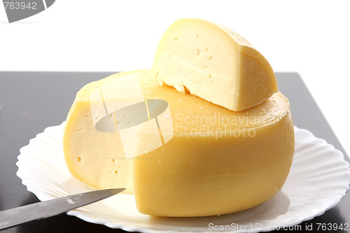 Image of beautiful and tasty cheese