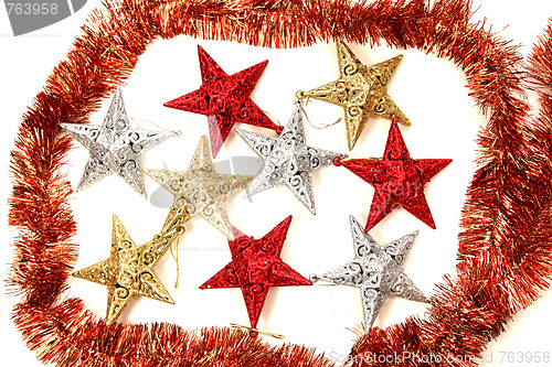 Image of beautiful christmas decoration, decoration photo