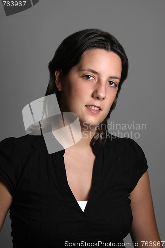 Image of casual young woman
