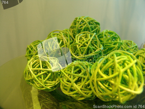 Image of Green balls