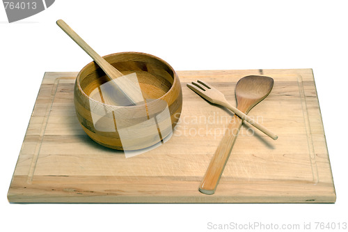 Image of Wooden Utensils