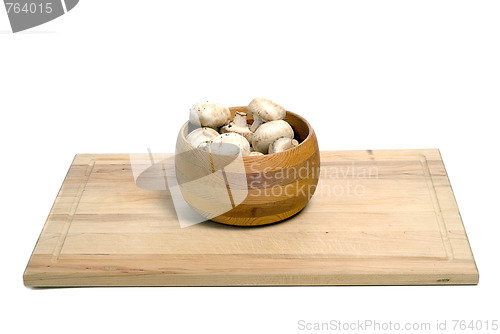 Image of Bowl Of Mushrooms