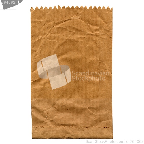 Image of Paper bag isolated