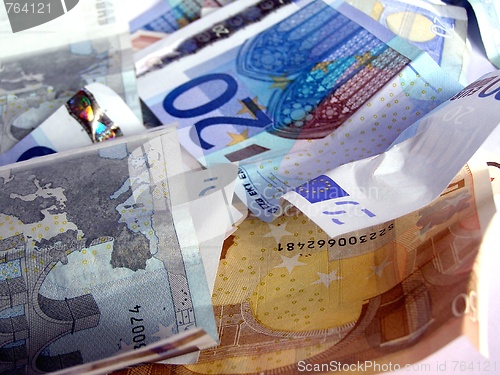 Image of Euro notes