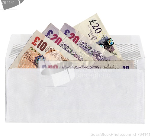 Image of Money in envelope