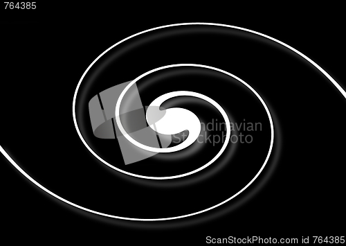 Image of Spiral Black