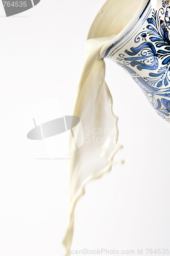 Image of milk pour