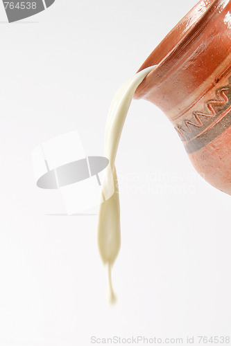 Image of milk pour