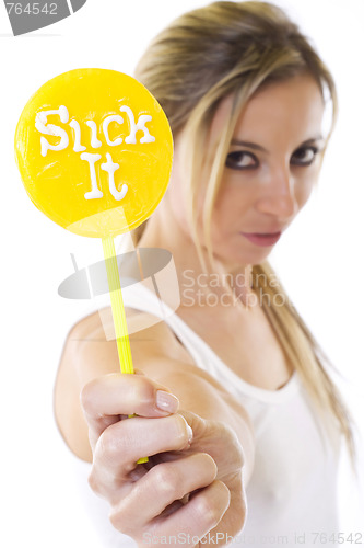 Image of suck it!